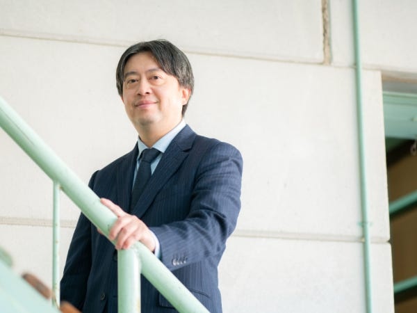 営業スマイル！