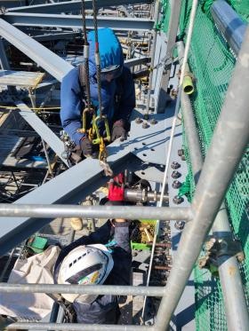 安全第一で取り組んでいます！