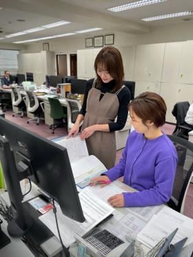 経理・総務部／システムが導入され、働きやすい環境です☆