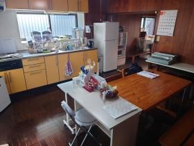 就労継続支援Ｂ型の作業部屋。