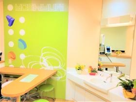 キッズ フッ素コーナー