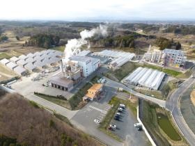 当社焼却施設ドローン撮影