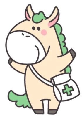 薬局のキャラクターかずま君