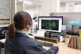 設計士作業風景