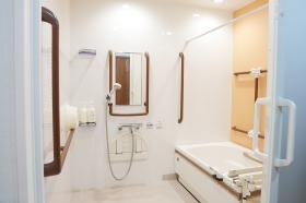 施設内部：お風呂