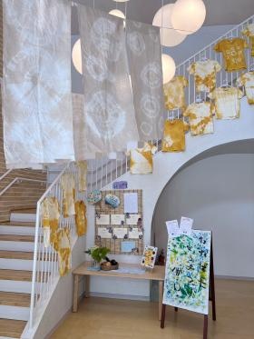 いろいろな自然物をつかった活動を保育に取り入れています。