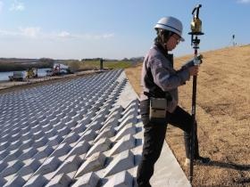 トータルステーションによる測量