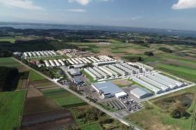 農場全景（空撮）