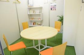 相談室。面接はこちらで実施します。