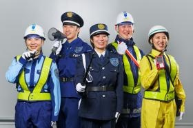 制服や装備品については、新品を一式貸与いたします。