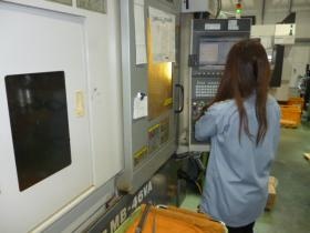 マシニング操作 風景