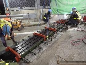 伸縮装置取替工