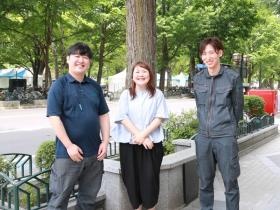 管理部／３０代が多く活躍しています！