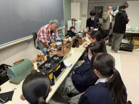 大野高校内カフェを支援しています