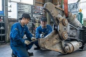 自社製品のレンタル・修理でお客様の工事をサポートします