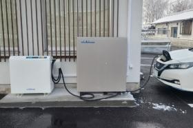 津山営業所 Ｖ２Ｈデモ機