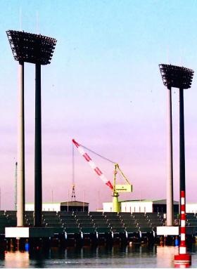 当社製作照明鉄塔