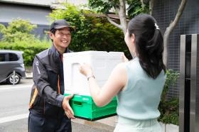 作業風景３（宅配ドライバー）