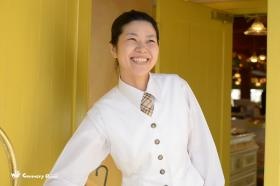 お客様の心に届く接客を心掛けています。