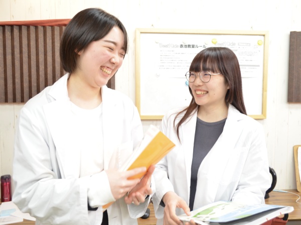 子どもたちにも負けないくらい、とても前向きでやる気溢れるスタッフが多数！子ども達もとても元気なので活気と笑顔溢れる楽しい職場です。