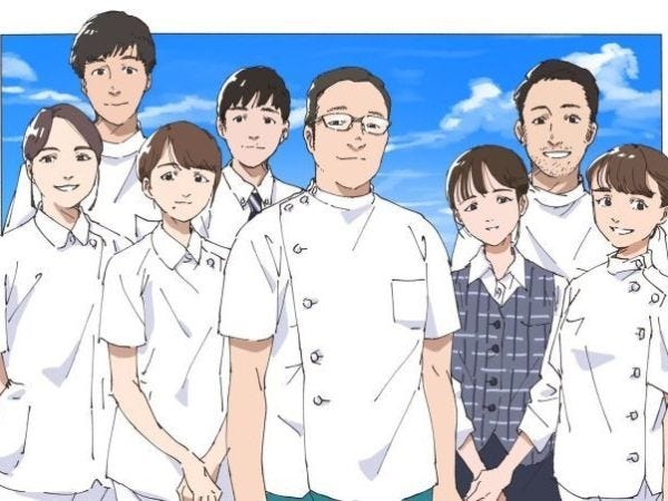 チームFUKUDAのイラストは看護師さんが作成♪