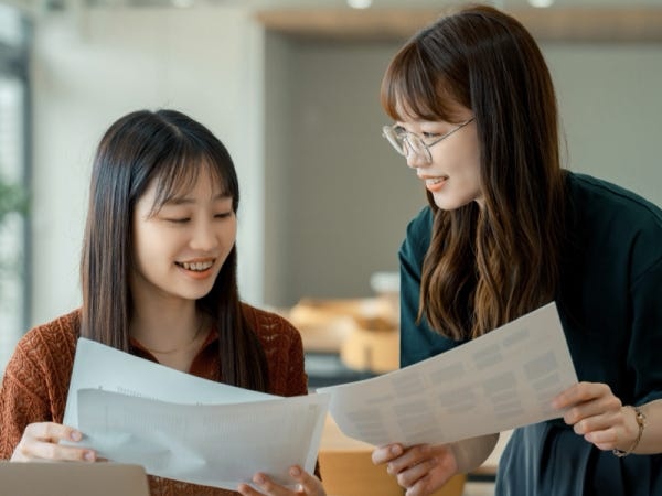 分からないことや困ったときはすぐに相談できる環境が整っています♪