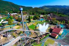 ００６城島高原パーク上空