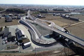 施工実績（河高ランプ改築工事※本線左側のみ）