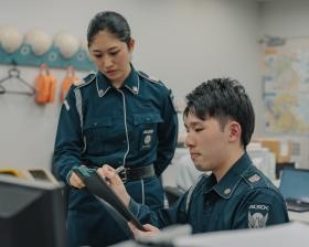 仕事風景 ～防災センターでの一コマ～