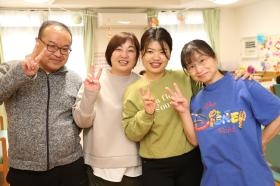 悩みや疑問を相談できる、優しい先輩たちに恵まれています。