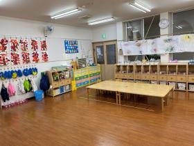 １歳児の保育室