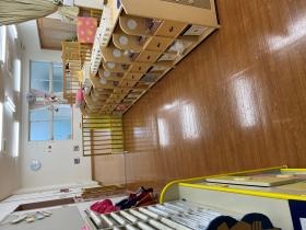 ０歳児の保育室