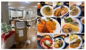 本社食堂です。選べるボリュームランチが格安です。