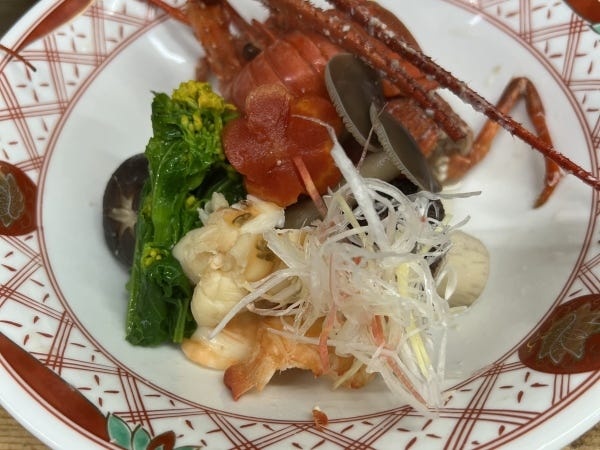 懐石料理の一品。