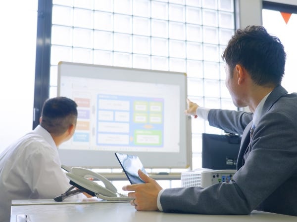 打ち合わせの様子