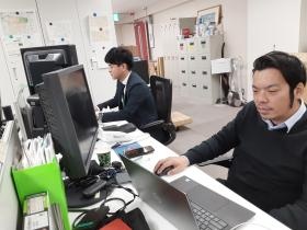 弊社の技術社員です