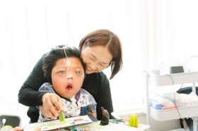 季節の野菜でスタンプ