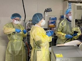 【内視鏡室】消化器科の認定施設として専門性を持った検査を実施