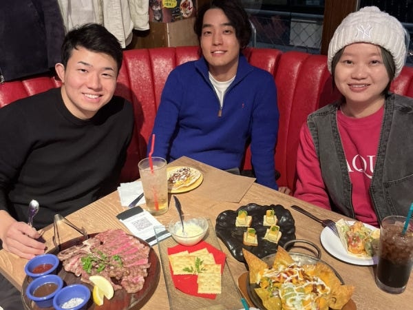 定期的なメンバーでのご飯