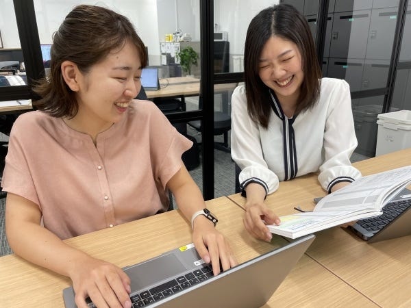 全員未経験スタート！先輩社員が丁寧にレクチャーします♪