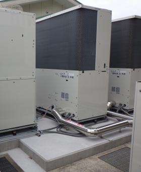 管工事業・有田川町立藤並小学校、空調設備取替工事