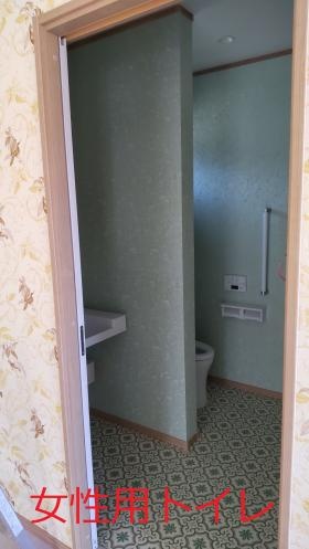 女性用トイレもあります！