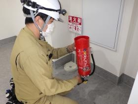 消火器点検