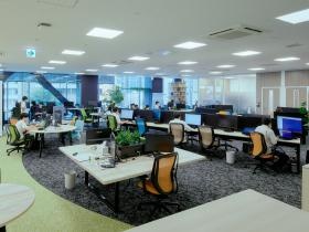 最先端の働き方が実現できるオフィスです