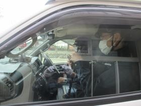 特殊車両で安全性は抜群です。