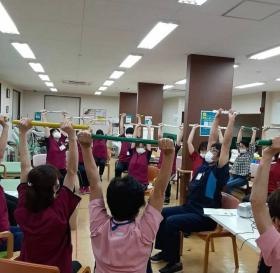 集団体操の研修