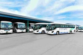 新型大型バスラインナップかっこいい！！