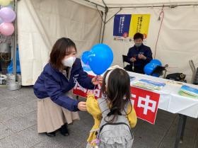 「関西学研医療福祉学院」地域のお祭りにブース出展