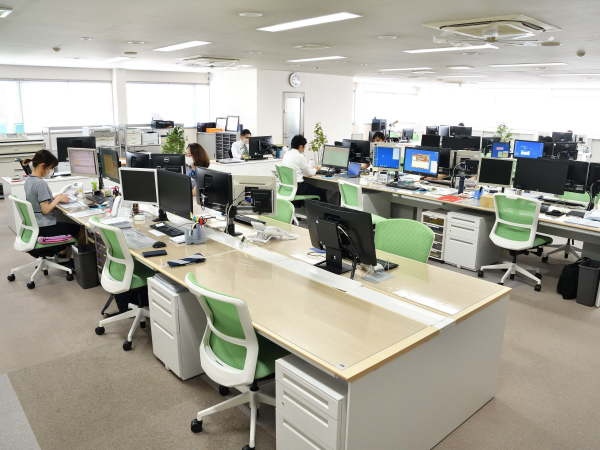 働くオフィスです