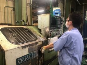 機械いじりが好きな方が多い職場です！